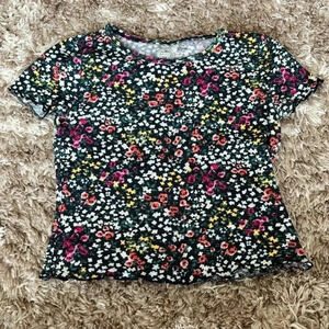 Wonder nation size 6 floral top